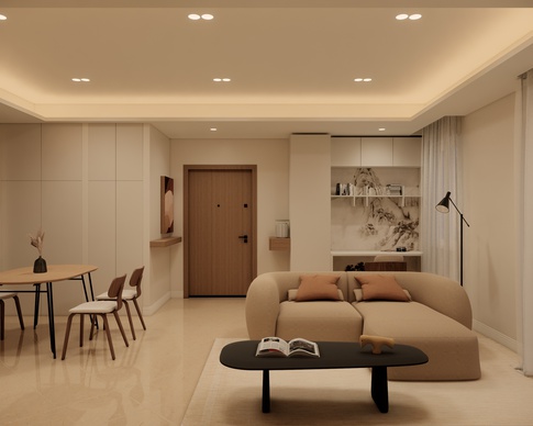 Soggiorno in stile nordico di 30 di Arch'IN - Architettura di Interni