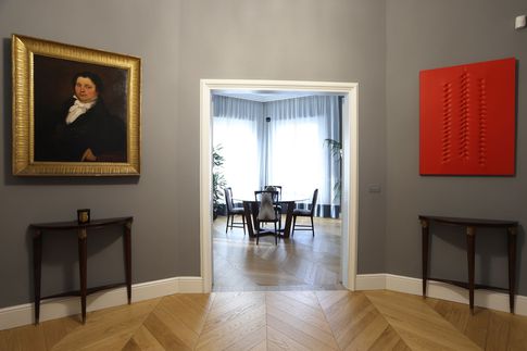 Corridoio in stile eclettico di 27 di Architetto Francesco Franchini