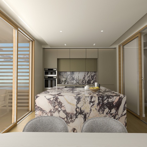 Cucina in stile contemporaneo di 17 di EasyRelooking srls