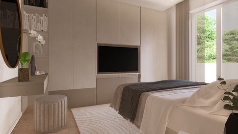 Camera da Letto in stile contemporaneo di 14 di Melissa Domenici Architetto