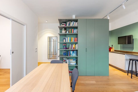 Open Space in stile contemporaneo di 34 di giorgio davide manzoni architetto Open Space in stile contemporaneo di 34 di giorgio davide manzoni architetto