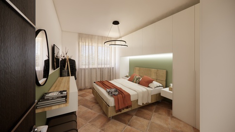 Camera da Letto in stile mediterraneo di 15 di Maison Monrò
