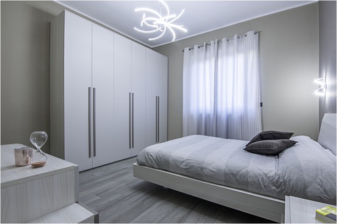 Camera da Letto in stile contemporaneo di 16 di Chiara Colucci Interior Designer