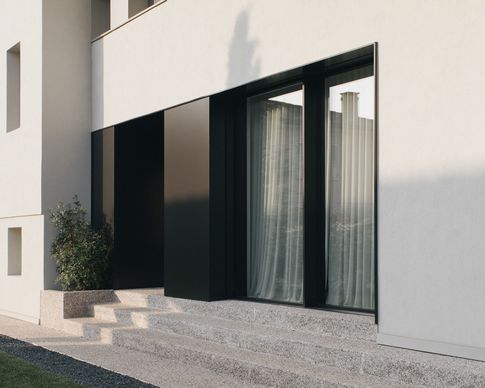 Facciata in stile minimal di null di Didonè Comacchio Architects