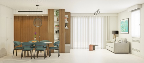 Open Space in stile contemporaneo di 34 di Arcangelo Primato Open Space in stile contemporaneo di 34 di Arcangelo Primato