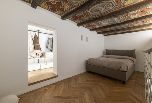 Open Space in stile contemporaneo di 30 di Studio DOM