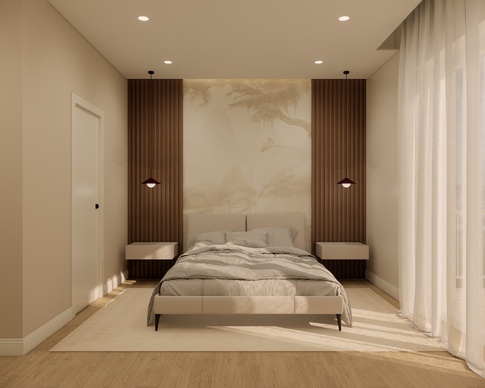 Camera da Letto in stile nordico di 12 di Arch'IN - Architettura di Interni