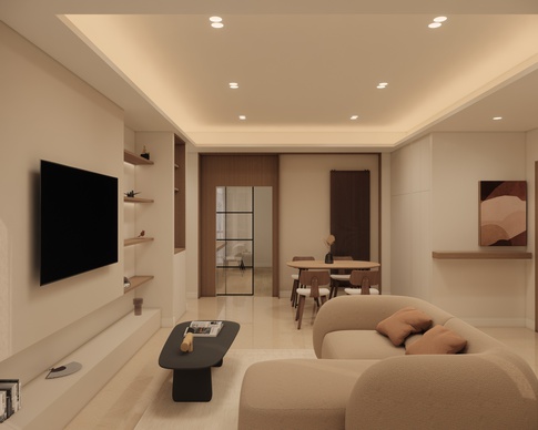 Soggiorno in stile nordico di 30 di Arch'IN - Architettura di Interni