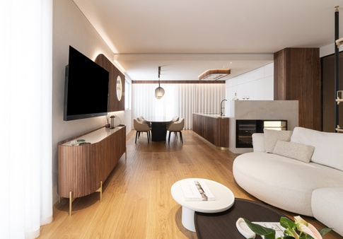 Open Space in stile contemporaneo di 52 di Francesco Cardano Interior Designer Open Space in stile contemporaneo di 52 di Francesco Cardano Interior Designer