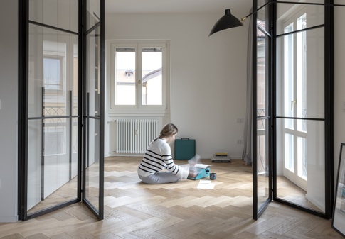 Studio in stile contemporaneo di 12 di TGA_Studio Studio in stile contemporaneo di 12 di TGA_Studio