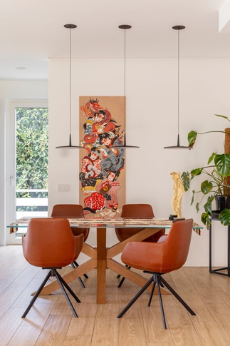 Soggiorno in stile contemporaneo di 65 di Caterina Scamardella Architetto Soggiorno in stile contemporaneo di 65 di Caterina Scamardella Architetto