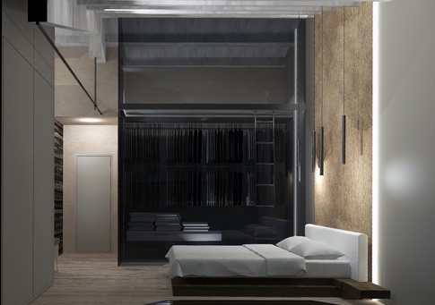 Camera da Letto in stile contemporaneo di 16 di Stefano Bergami studio interior design Camera da Letto in stile contemporaneo di 16 di Stefano Bergami studio interior design