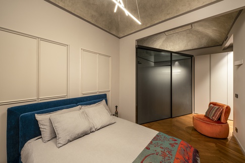 Camera da Letto in stile contemporaneo di 25 di Carola Ribotta architetto Camera da Letto in stile contemporaneo di 25 di Carola Ribotta architetto