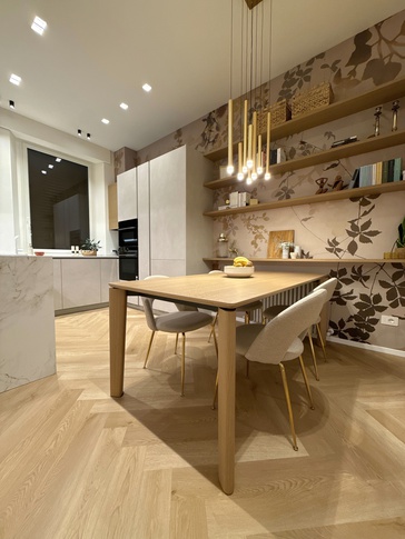 Cucina in stile contemporaneo di 13 di Ester Barboni architetto Cucina in stile contemporaneo di 13 di Ester Barboni architetto