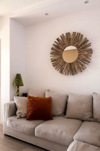 Soggiorno in stile mediterraneo di 40 di oRganiCa aRCh studio Soggiorno in stile mediterraneo di 40 di oRganiCa aRCh studio