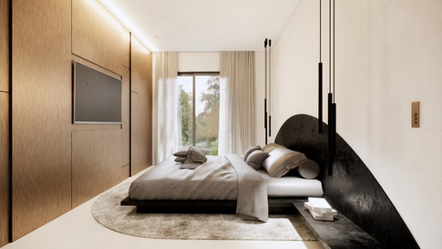 Camera da Letto in stile contemporaneo di 30 di Simona Fogalesi interior designer Camera da Letto in stile contemporaneo di 30 di Simona Fogalesi interior designer