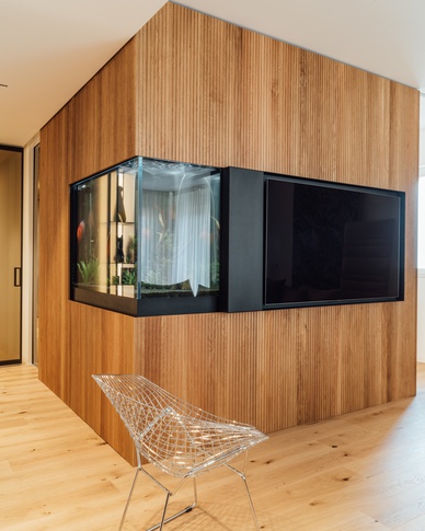 Open Space in stile contemporaneo di 59 di Francesco Cardano Interior Designer