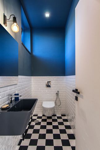 Bagno in stile industriale di 15 di Pucciarelli Architetti Bagno in stile industriale di 15 di Pucciarelli Architetti