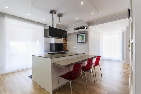 Cucina in stile contemporaneo di 15 di Alessandra Avagnano Architetto