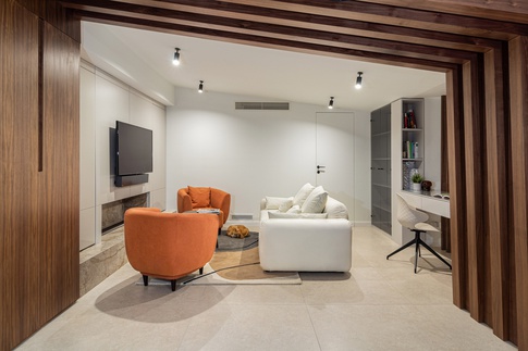 Open Space in stile contemporaneo di 40 di Arch'IN - Architettura di Interni