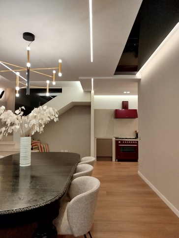 Sala da Pranzo in stile moderno di 40 di Stefano Proietti Architetto