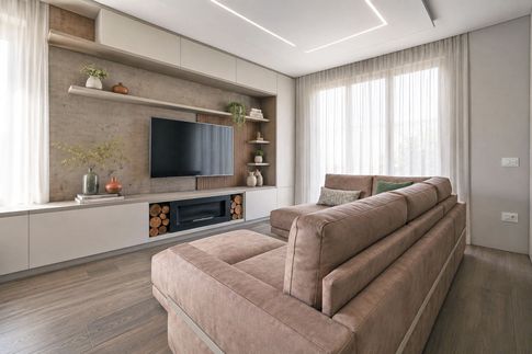 Open Space in stile glamour di 50 di JFD Juri Favilli Design Open Space in stile glamour di 50 di JFD Juri Favilli Design