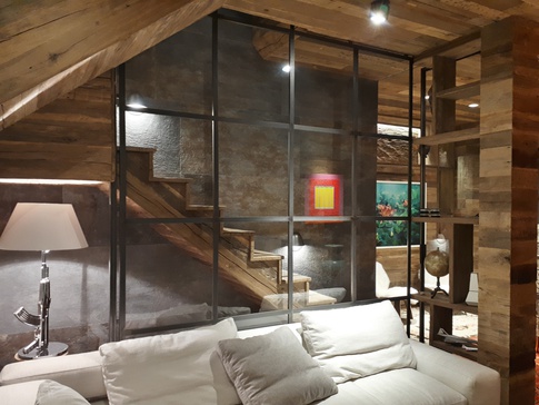 Soggiorno in stile moderno di 40 di Elena Vigano' Architetto