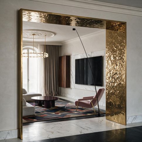 Soggiorno in stile contemporaneo di 45 di SaturninoStudio Architecture and Design