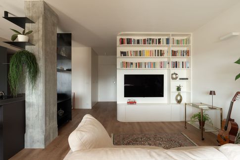 Open Space in stile contemporaneo di 45 di Gambino Flamini | architetti