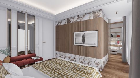 Camera da Letto in stile classico di 25 di Salvatore Sito Interior Designer