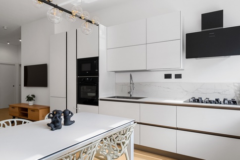 Cucina in stile contemporaneo di 25 di Greta Rosati Fotografa
