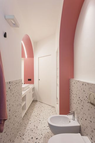 Bagno in stile contemporaneo di 6 di Facta Studio Architetti Milano Bagno in stile contemporaneo di 6 di Facta Studio Architetti Milano