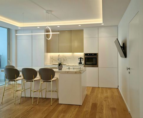 Cucina in stile contemporaneo di 22 di GIOVANNI SELLITRI STUDIO