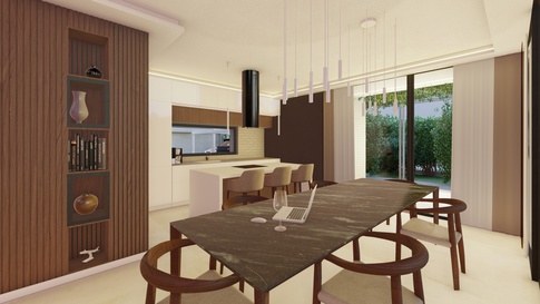 Cucina in stile contemporaneo di 12 di Gianluca Vetruccio Architetto Cucina in stile contemporaneo di 12 di Gianluca Vetruccio Architetto