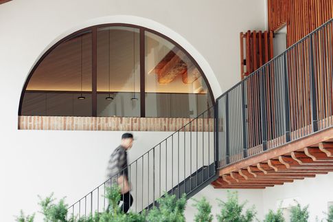 Facciata in stile minimal di null di Didonè Comacchio Architects
