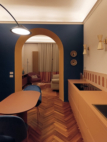 Cucina in stile maximalista di 11 di Rachele Biancalani Studio Cucina in stile maximalista di 11 di Rachele Biancalani Studio