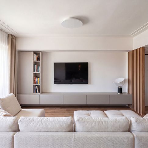 Soggiorno in stile contemporaneo di 50 di SaturninoStudio Architecture and Design