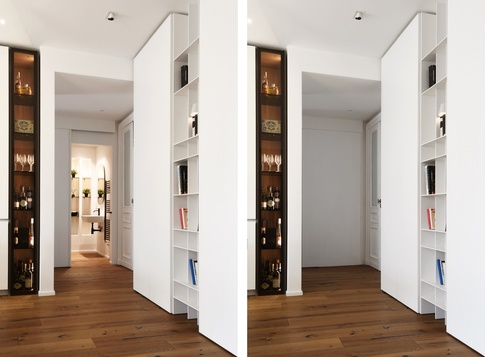 Open Space in stile contemporaneo di 39 di kkarchitecture