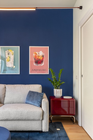 Camera Ospiti in stile contemporaneo di 12 di Paper Plane design