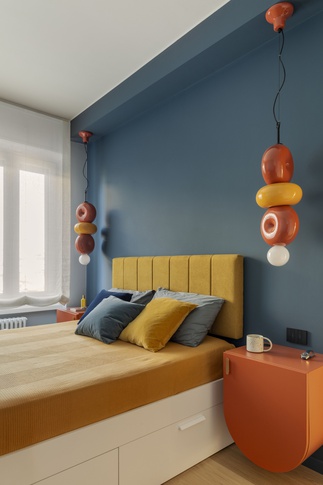 Camera da Letto in stile moderno di 15 di Arch. Martina Pozzi MP_archistudio