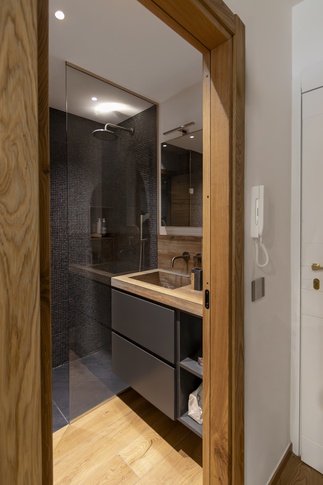 Bagno in stile naturale di 4 di Studio MAC