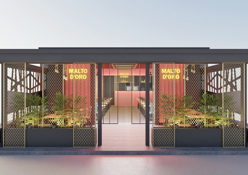 Open Space in stile industriale di 80 di Arcangelo Primato