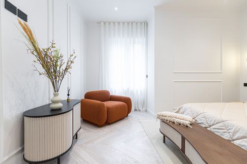 Camera da Letto in stile glamour di 14 di Desearq studio - architettura e interior design