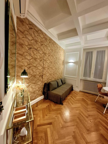 Soggiorno in stile art deco di 16 di Jerry Caputo & Partners Soggiorno in stile art deco di 16 di Jerry Caputo & Partners