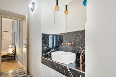 Bagno in stile transitional di 15 di Greta Rosati Fotografa Bagno in stile transitional di 15 di Greta Rosati Fotografa