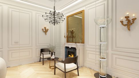 Open Space in stile classico di 20 di Salvatore Sito Interior Designer