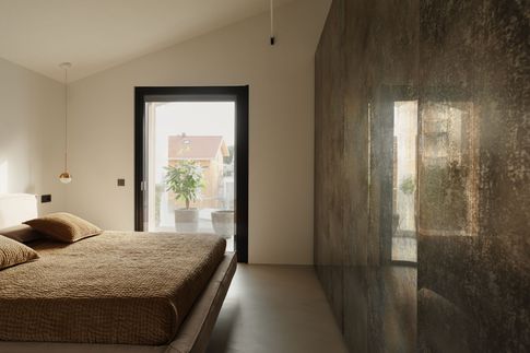 Camera da Letto in stile urban di 18 di Simona Fogalesi interior designer
