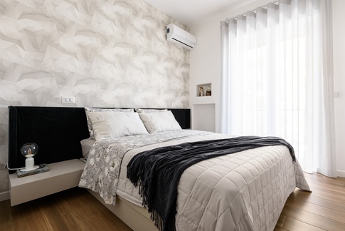 Camera da Letto in stile contemporaneo di 14 di srv.architetti