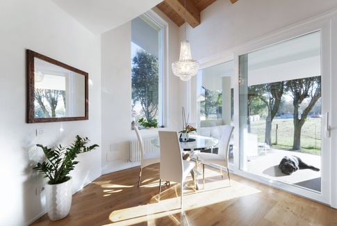 Open Space in stile contemporaneo di 55 di Patrizia Drudi Architetto Open Space in stile contemporaneo di 55 di Patrizia Drudi Architetto