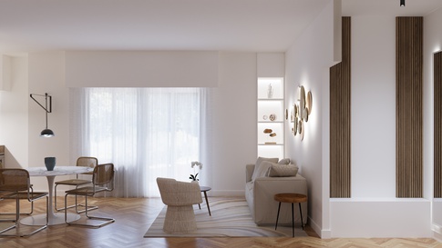 Soggiorno in stile contemporaneo di 27 di ITArch Interiors